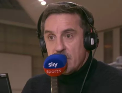 Gary Neville Blasted for Comments During Bruno’s Stunning Goal