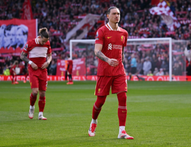 Darwin Nunez’s Fiery Celebration After Liverpool Equalizer