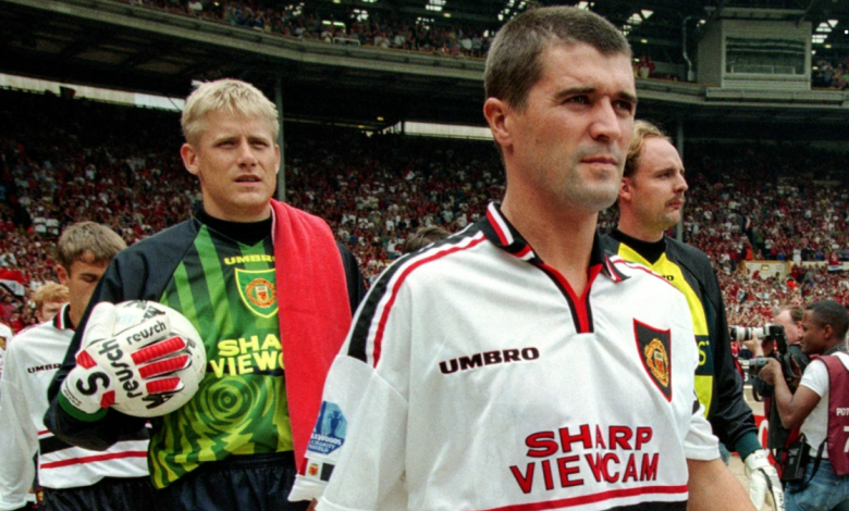 Keane-Schmeichel Man Utd Fight: Defending UNSEEN Player