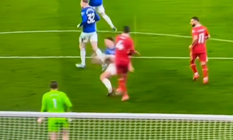 Van Dijk – Tarkowski Off-Ball Incident After VAR Drama