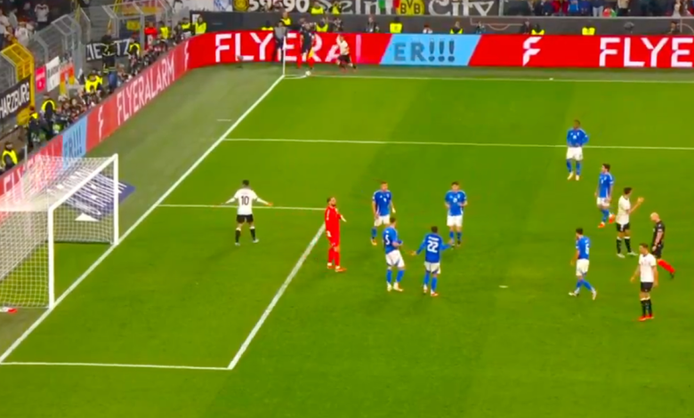 ‘1000 IQ’ Corner Goal! Germany SHOCKS Italy in Bizarre 2025
