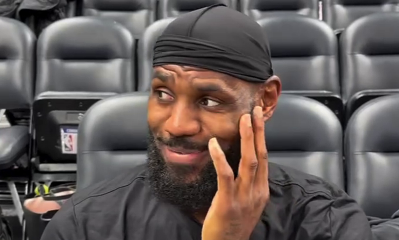 LeBron’s Viral Moment: Man Utd Fan Interviews NBA Star